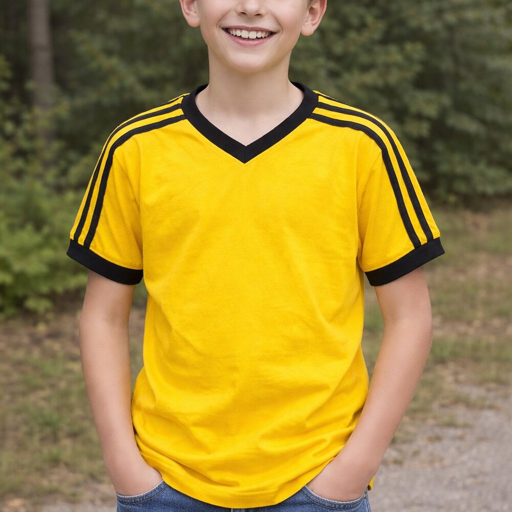 Giant Branded Kids Yellow T-Shirt